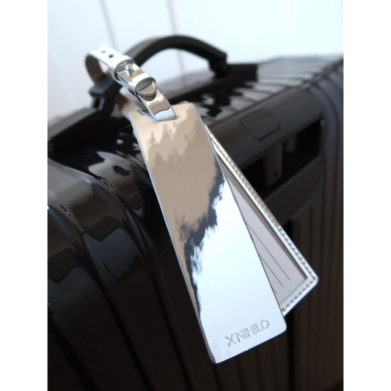 St Tropez Luggage Tag | Silver