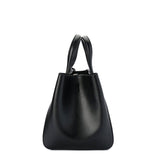 Eight Mini - Black small leather tote bucket bag – X NIHILO